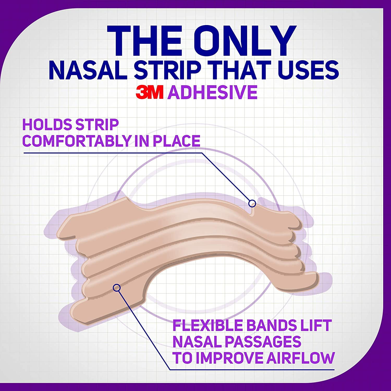 Breathe Right Breathing Relief Nasal Strips, 36 Count