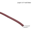thumbnail image 2 of Uxcell 5.47 Yards 2.6mm Flat Leather Cord Suede String for DIY Crafts, Wine Red 3Pack, 2 of 6
