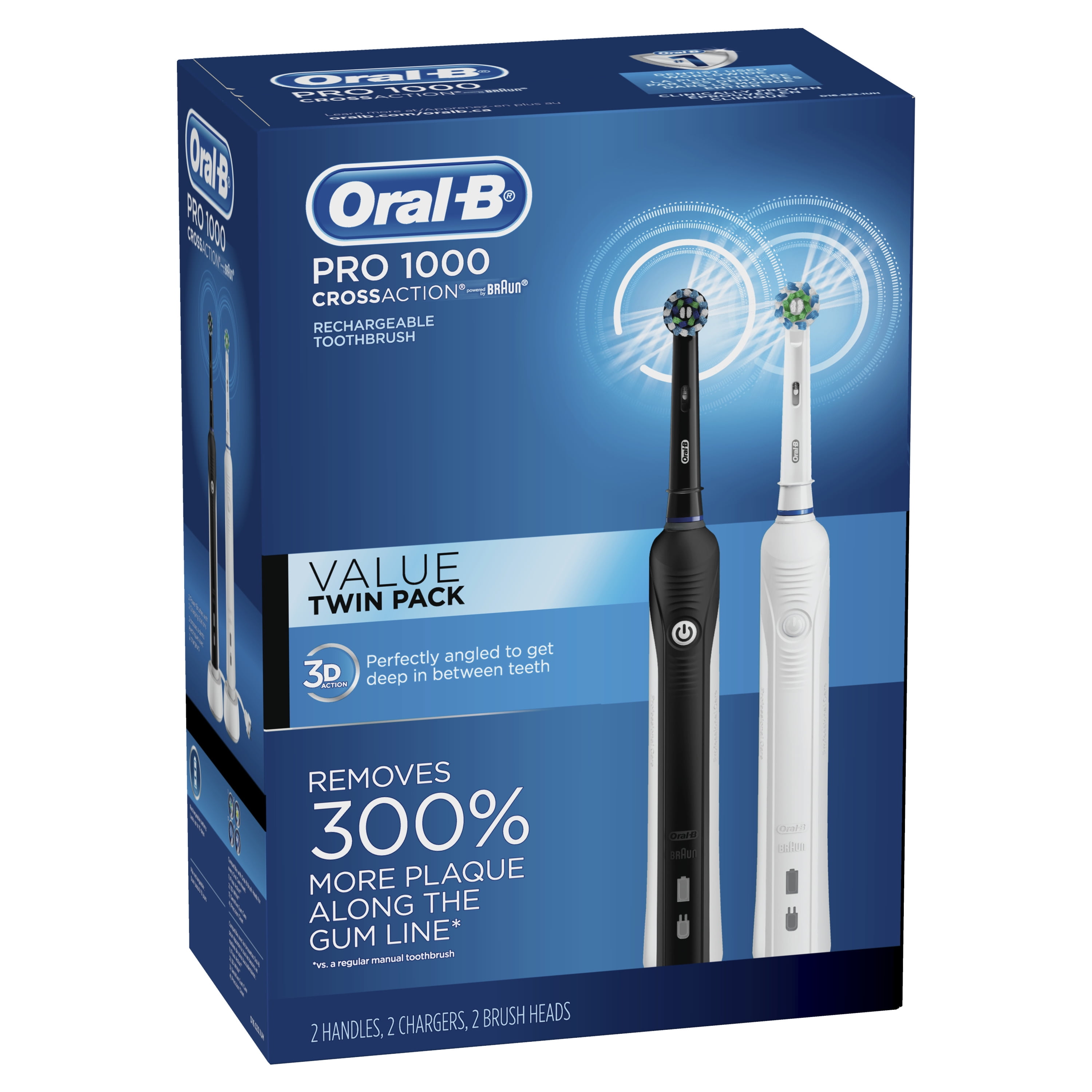 oral b twin toothbrush