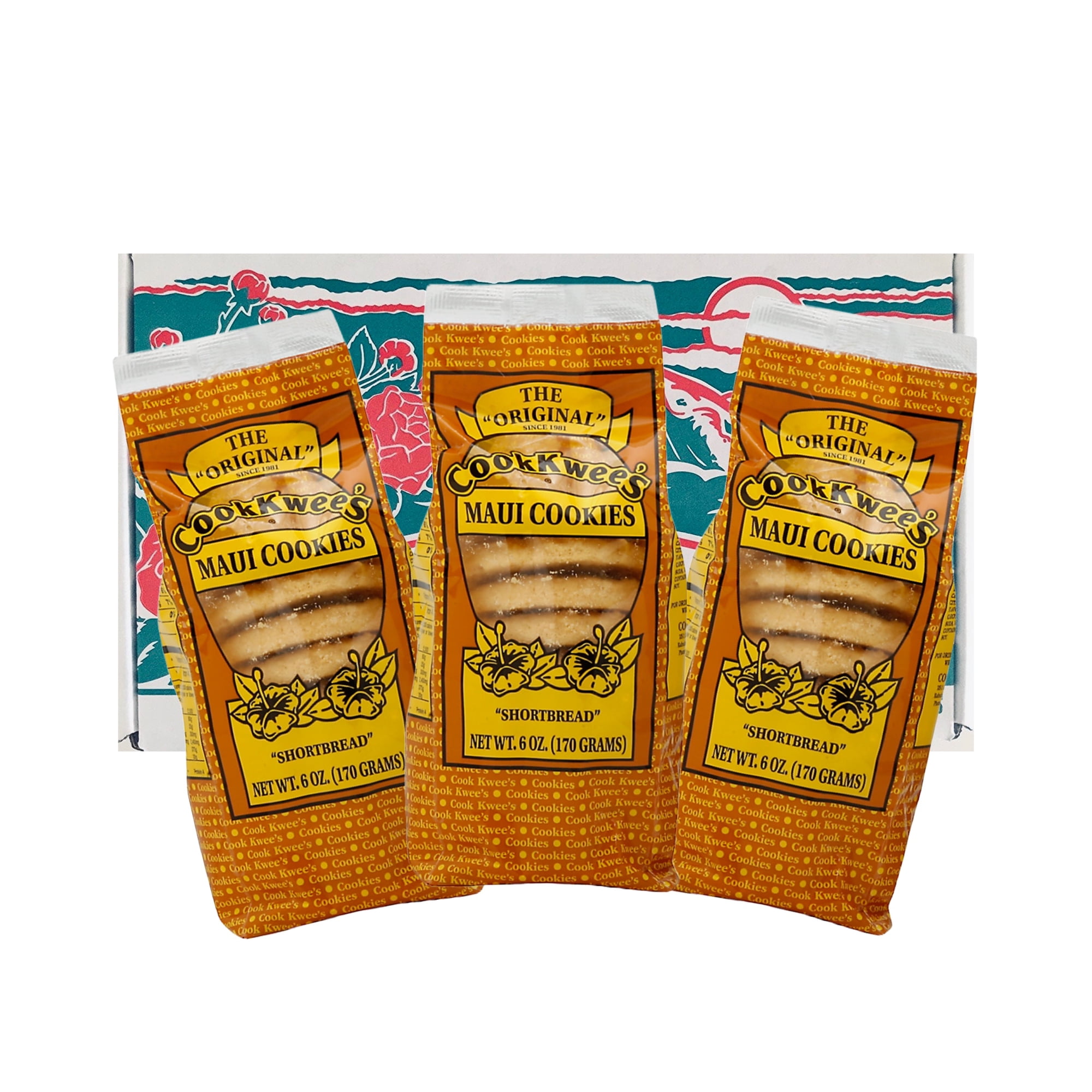 Cook Kwees Maui Shortbread Cookies, 6 Oz.