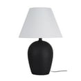 thumbnail image 2 of (2 pack) Better Homes & Gardens 18"H Ceramic Urn Style Table Lamp, Matte Black Finish, with White Linen Empire Shade, 2 of 12