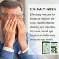 Antimite eye wipes for itchy eyes, dry eyes, stye and blepharitis
