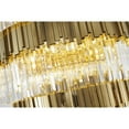 thumbnail image 2 of Design Living 60-Light Gold Chandelier With Clear Crystals, 2 of 6