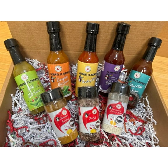 Always Flavored Ultimate Sauce and Spice Gift Set