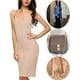thumbnail image 3 of Mujeres Full Slips Sexy Chemise camisón con cuello en V vestido recto ropa de dormir Adepaton WRMH-1289-10, 3 of 6