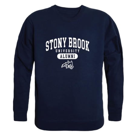 W Republic 560-388-NVY-04 Men Stony Brook Seawolves Alumni Fleece, Navy - Extra Large