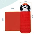 thumbnail image 3 of Wildkin Velour Nap Mat for Toddler Boys and Girls, Daycare and Preschool, Roll-up Design (Wild Bunch Dalmatian Red), 3 of 8