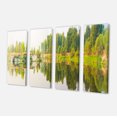 thumbnail image 2 of River and Forest Panorama - Landscape Canvas Art Print, 2 of 3