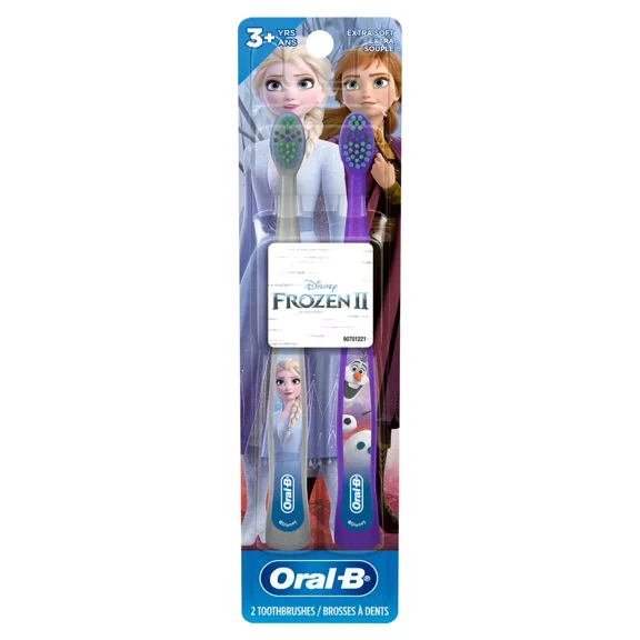 Oral-B Kids Manual Toothbrushes Disneys Frozen Characters, Assorted, 2 Ea..