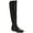 Black, variant on Womens Black Goring Ludlowe Round Toe Block Heel Zip-Up Leather Riding Boot 5 M