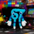 thumbnail image 2 of Trending Brainrot 67 Plush 9.8inches Stuffed Animal Six-Seven Meme Character, Soft Pixel Plush for Instagram, TikTok Collectors, 2 of 8