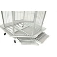thumbnail image 2 of Seny Corner Bird Cage for Cockatiel Parakeet Budgies Parrot White, 2 of 4