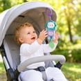 thumbnail image 4 of Plumora Plush Animal Teether Wind Chime Toy - Hanging for Car Seat, Stroller, and Crib, Soft Stuffed Figurine with Rattle, Soothes Gums, Great Baby Car Toy, Non-Toxic., 4 of 6