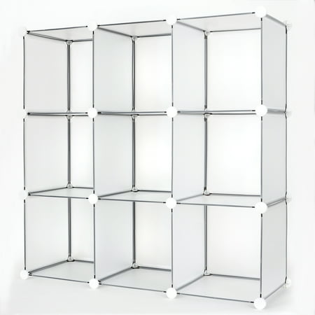 Achim DIY Modular Storage Unit, 12x12x12, Clear Frost - Walmart.com ...