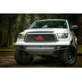 thumbnail image 2 of N-FAB | T071MRDS | M-RDS Front Bumper, 1pc Radius Bumper with integrated silver powder coated aluminum skid plate included, Gloss Black, 07-13 Toyota Tundra, 2 of 3