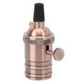 thumbnail image 1 of Style Rétro avec Douille à Interrupteur, Base de Lampe E27, pour Salon Maison Couloir Garde-Robe Escalier Bronze Rouge, 1 of 8