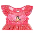thumbnail image 2 of Disney Girls' Little Princess Fantasy Nightgown, Elena of Avalor - Red, 4, 2 of 2