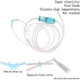 thumbnail image 2 of 3-way T Straight Tube Oxygen Nasal Cannula Silicone Tube Concentrator Generator_x005F_x000d_, 2 of 4