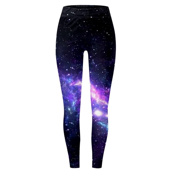 Womens Yoga Pants Fashion High Waisted Stretch Printed Workout Yoga Leggings for Women