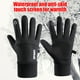 thumbnail image 1 of Guantes de bicicleta antideslizantes para deportes al aire libre correr motocicleta esquí (negro), 1 of 8