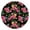 White-106, variant on Round Fitted Tablecloth with Elastic Edges Fits 36"-44" Round Tables Pioneer Colorful Floral Waterproof Table Cover Washable Indoor and Outdoor for Party Kitchen Dinner Banquet Patio Picnic