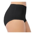 thumbnail image 2 of Pantaleta Ilusión para Mujer, Control Algodón Negro Talla G, 2 of 4