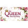 thumbnail image 3 of LUUFILx Queen Retirement Celebration Banner Backdrop Decorations Party Supplies Photography Props Regal Gold and Purple Design Background Event Decor, 3 of 8