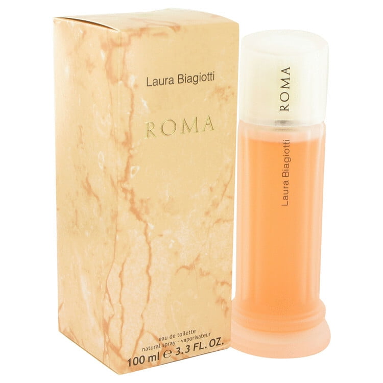 Roma Eau De Toilette Spray By Laura Biagiotti - 3.4 oz Roma Eau De Toilette Spray By Laura Biagiotti - 3.4 oz