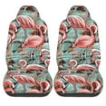 thumbnail image 1 of LAKIMCT Abstract Pink Flamingo Car Seat Covers Vehicle Front Seat Covers Universal Fit Seat Protector, 1 of 9