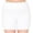 WHITE, variant on Women High Waist Workout Athletic Knit Yoga Bike Shorts Leggings