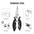 thumbnail image 4 of Alicates Pesca Removedor Anzuelos Pesca Accesorios Pesca Antideslizantes negro FLhrweasw, 4 of 9
