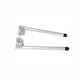 thumbnail image 1 of Manillar universal ajustable CNC para motocicleta 35mm, 1 of 7