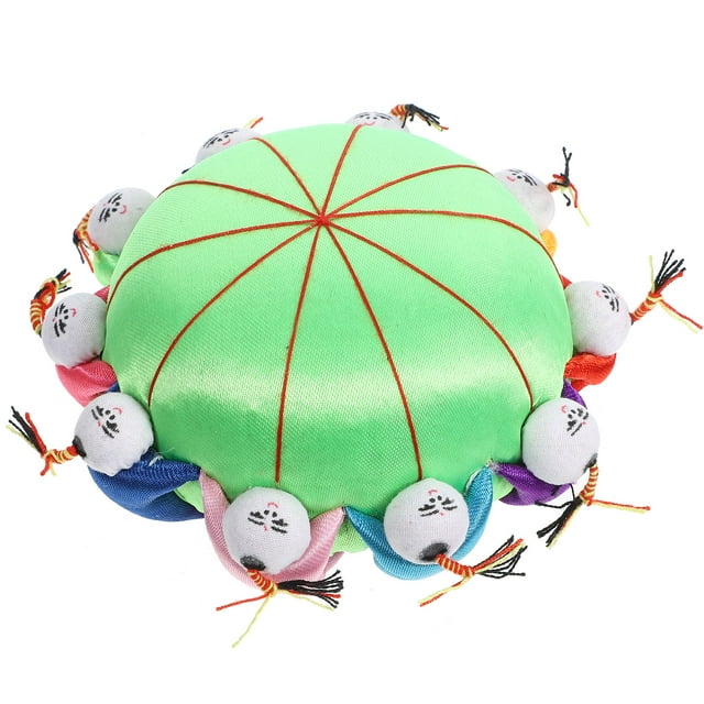 MasteelfCA 1pc Cloth Doll Shaped Needle Pin Box Container Needle Container for Moms(Random Color)