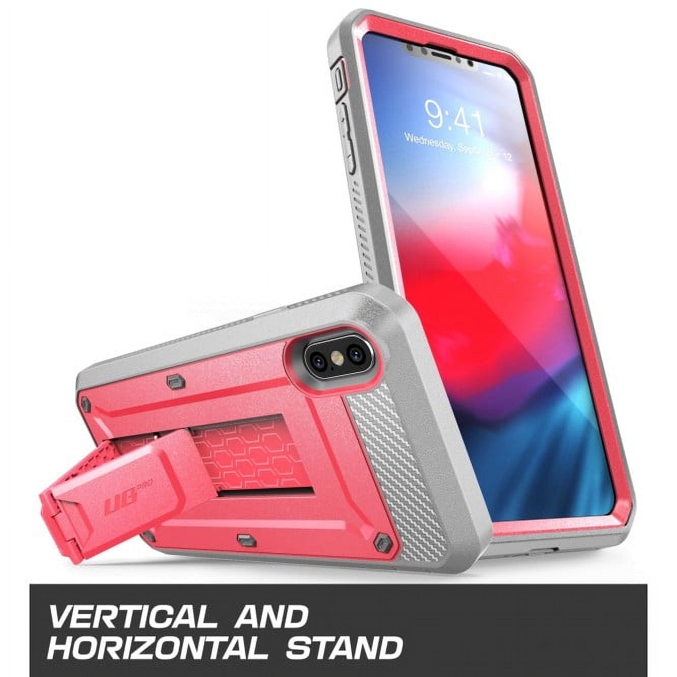 iPhone XS Case, iPhone X case, SUPCASE [Unicorn Beetle Pro Series] Full-Body Rugged Holster Case with Built-In Screen Protector for iPhone X 2017 & iPhone XS 5.8 inch 2018 Release