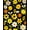 Yellow, Pattern 1, variant on Flatwoven High Traffic Area Rug, Charming Bee Floral Arrangement, Non Slip, Stain Resistant, Washable Area Rugs for Living Room, Bedroom(Yellow, 4X6)