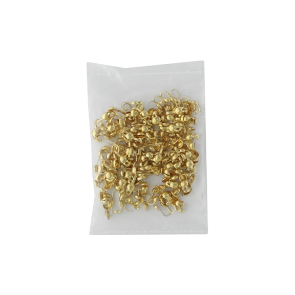 John Bead Bead Tip Caps 3.5mm Gold 100pc