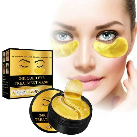 Eye Tape for Hooded Eyes Gold Eye Diminish Under Eye Bags Firming And Hydrating Lift Eye Corners Reduce Fine Lines Eye Care (60pcs/box)