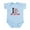 Sky Blue, variant on CafePress - Bleed Sweat Breathe Ju Jitsu Infant Bodysuit - Baby Light Bodysuit, Size Newborn - 24 Months
