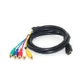 thumbnail image 1 of 5Ft HDMI-compatible Male to 5-RCA RGB Audio Video AV Component Convert Cable Gold Plated-, 1 of 5