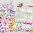 thumbnail image 4 of Goo Card Set Cute Sticker Kids Toy Material Pack, 4 of 5