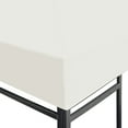 thumbnail image 3 of Replacement Canopy Charmma Gazebo Top Cover 0.68lb/m² 118.1"x118.1" Cream White, 3 of 5