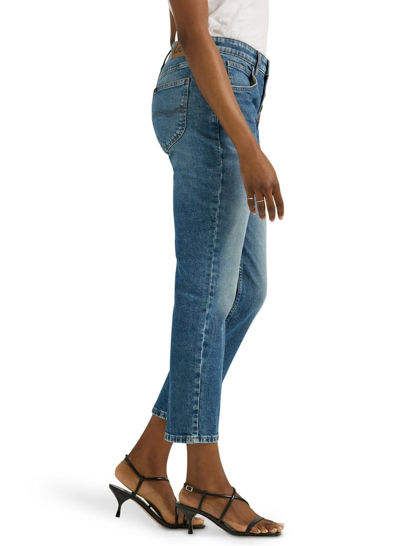 Lee® Women Heritage Slim Straight Buttonfly Jean - Walmart.com