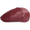 thumbnail image 6 of CoCopeaunts Newsboy Hats for Women Men Retro Adult Red Berets Cabbie Hat Leather Ivy Cap Autumn Winter Driver Caps Newsboy Cap, 6 of 7