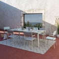 thumbnail image 7 of Lafuma ORON Extendable 8 Person Outdoor Aluminum Garden Dining Table, Sand, 7 of 7