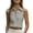 Beige, variant on Womens Collared Dress Blouse V Neck Sleeveless Halter Casual Tops Linen Look Summer Shirt Office Wear（Black/2XL）