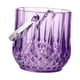 thumbnail image 3 of Cubo de cerveza para bebidas, tina de hielo y pinzas con asa, contenedor de hielo, portátil, Violeta Redondo, 3 of 9