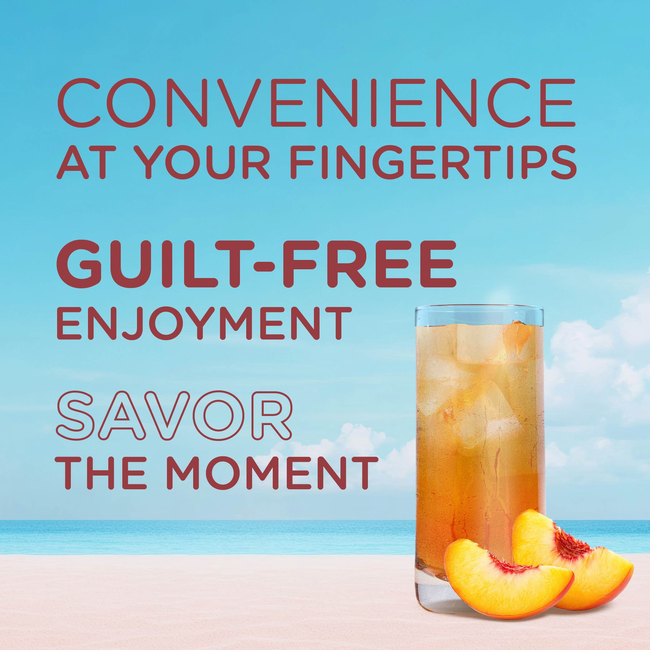 Splenda White Peach Tea Concentrate - 32oz