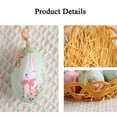 thumbnail image 7 of Easter Egg Tree Ornaments,6pcs Mini Vintage Easter Egg Tree Ornaments Decor for for Home Wall Window Decor, 7 of 7