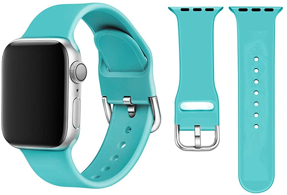 Sillicone Stripe with case for Apple Watch 3/4/5/6/7/SE 42/44/45 mm, Black  | Smartwatch accessories \\ Apple watch \\ Strapes