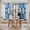 Black, variant on Funny Panda Tier Curtains 24 Inch Length, Cute Modern Lovely Animals on Showering Blue Cafe Short Curtains for Bathroom Over Sink, Small Kitchen Curtain Light Filtering Drapes 2 Panels 27.5"Wx24"L